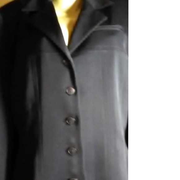 Larry Levine Black Blazer Size 14 - Picture 5 of 5